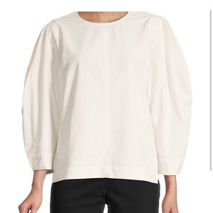 Madewell Crepe Puff Sleeve Top